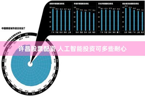许昌股票配资 人工智能投资可多些耐心