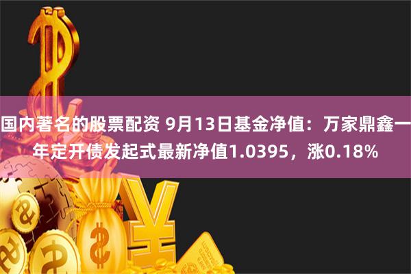 国内著名的股票配资 9月13日基金净值：万家鼎鑫一年定开债发起式最新净值1.0395，涨0.18%